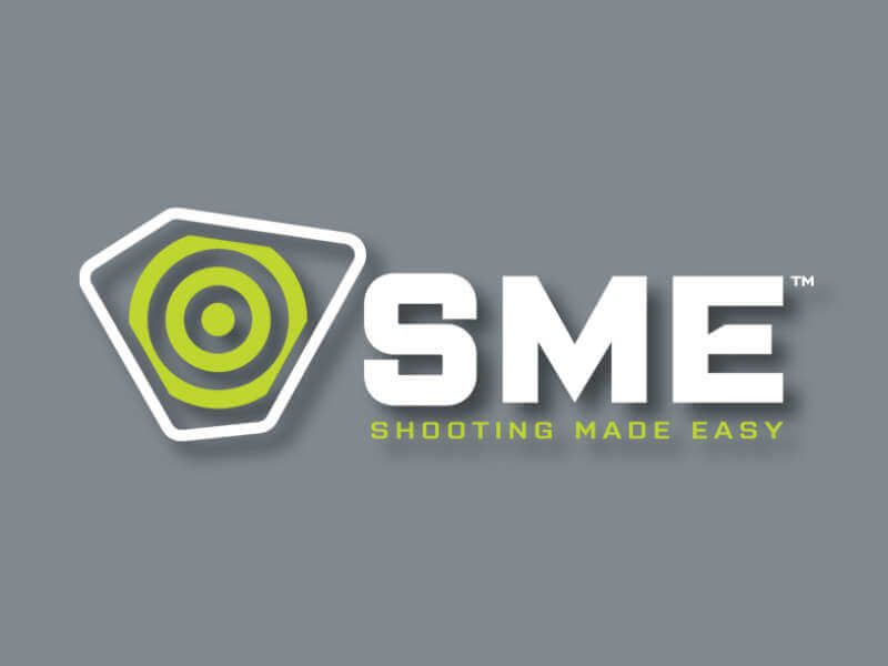 Shooting Made Easy logo on grey background