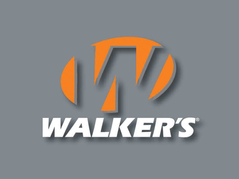 Walker's logo on grey background