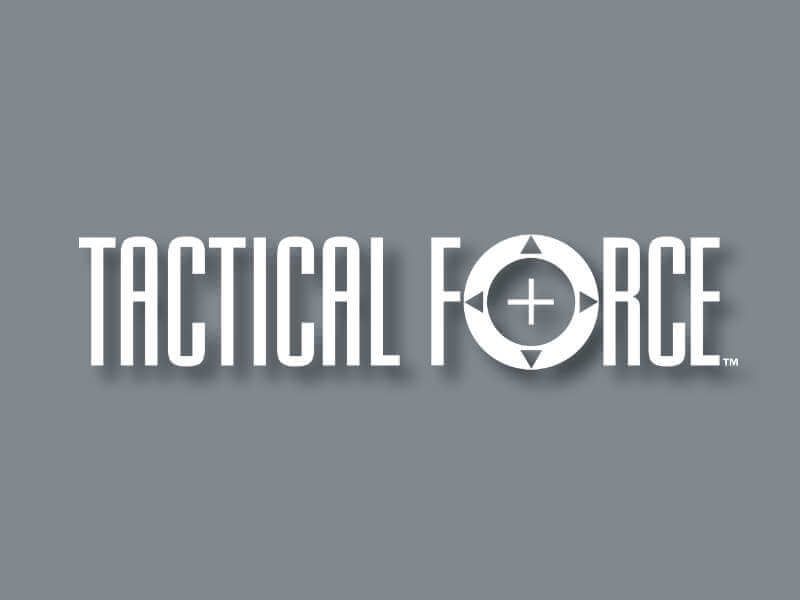 Tactical Force logo on grey background
