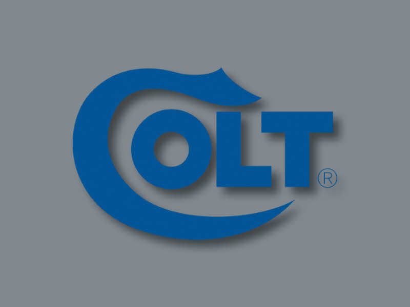 Colt logo on grey background