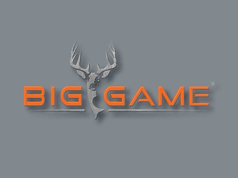 Big Game logo on grey background