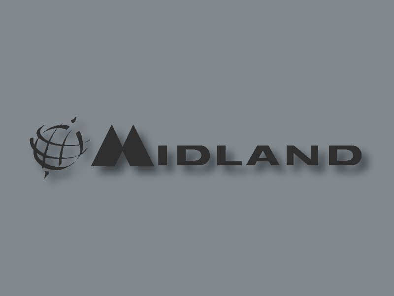 Midland logo on grey background